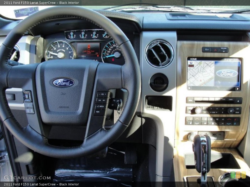 Black Interior Dashboard for the 2011 Ford F150 Lariat SuperCrew #41450219
