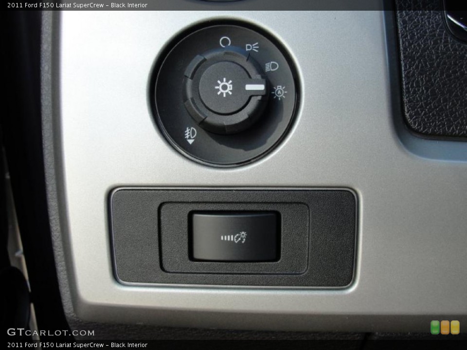 Black Interior Controls for the 2011 Ford F150 Lariat SuperCrew #41450339