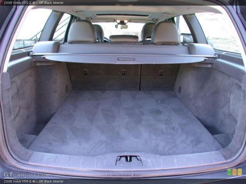 Off Black Interior Trunk for the 2008 Volvo V50 2.4i #41450771