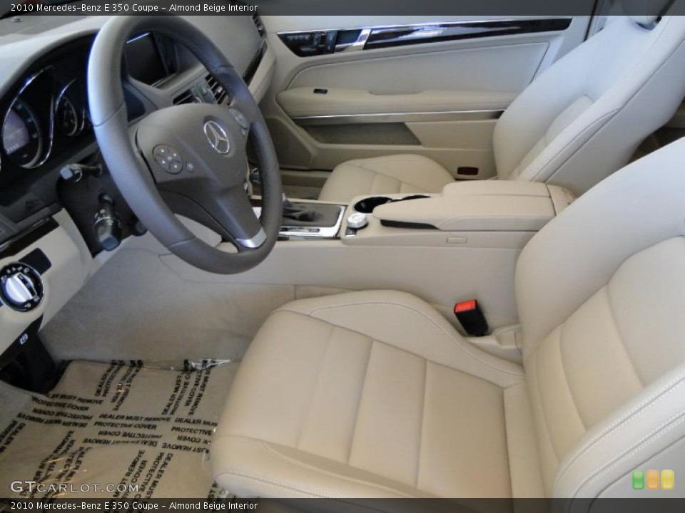 Almond Beige Interior Photo for the 2010 Mercedes-Benz E 350 Coupe #41451083