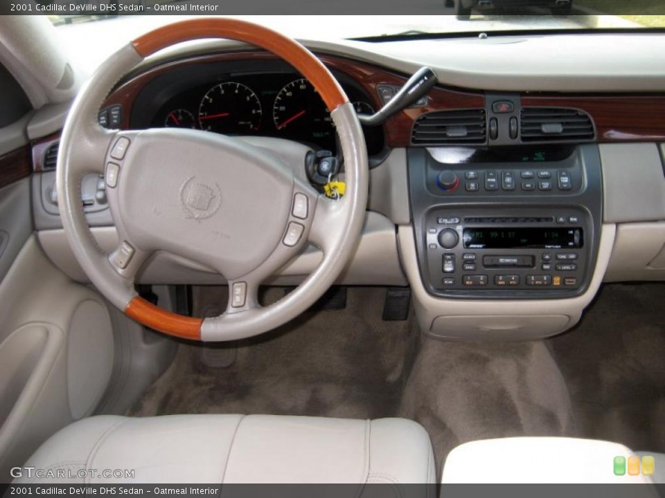 Oatmeal Interior Dashboard for the 2001 Cadillac DeVille DHS Sedan #41452583