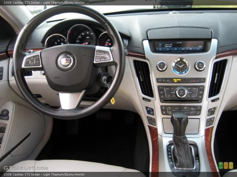 Light Titanium/Ebony Interior Controls for the 2008 Cadillac CTS Sedan #41452919