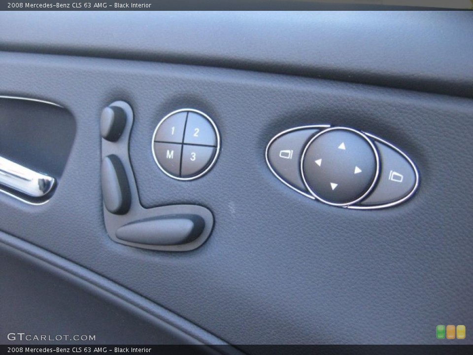 Black Interior Controls for the 2008 Mercedes-Benz CLS 63 AMG #41454667