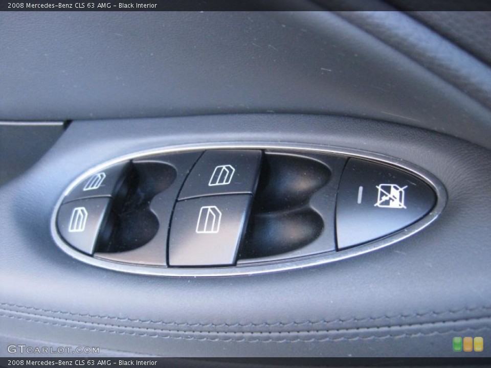 Black Interior Controls for the 2008 Mercedes-Benz CLS 63 AMG #41454683