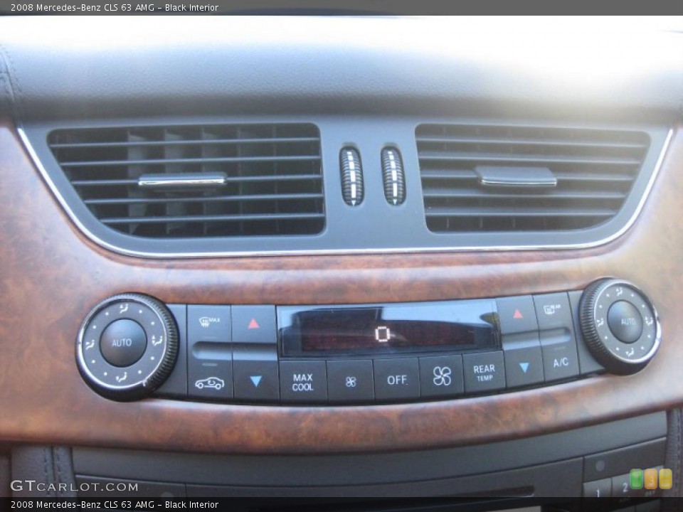 Black Interior Controls for the 2008 Mercedes-Benz CLS 63 AMG #41454759