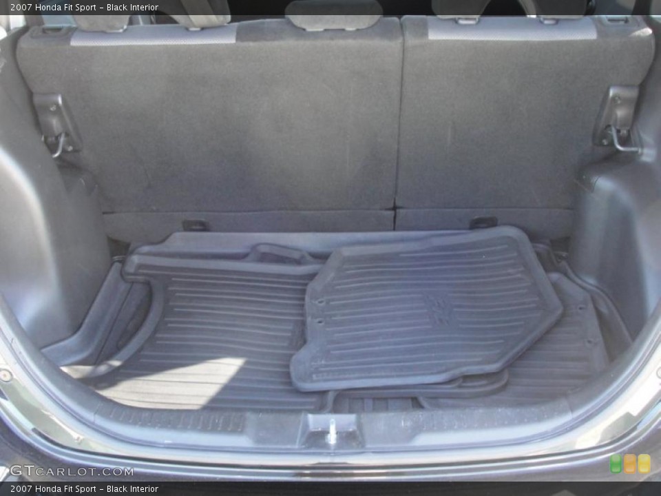 Black Interior Trunk for the 2007 Honda Fit Sport #41455583