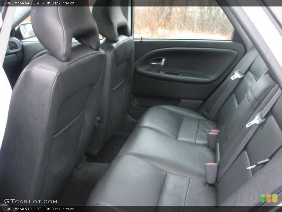 Off Black Interior Photo for the 2001 Volvo S40 1.9T #41457631