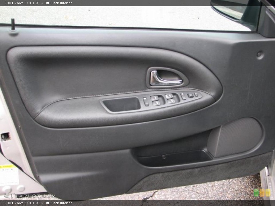 Off Black Interior Door Panel for the 2001 Volvo S40 1.9T #41457655