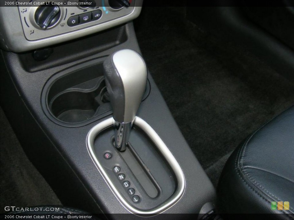 Ebony Interior Transmission for the 2006 Chevrolet Cobalt LT Coupe #41458231