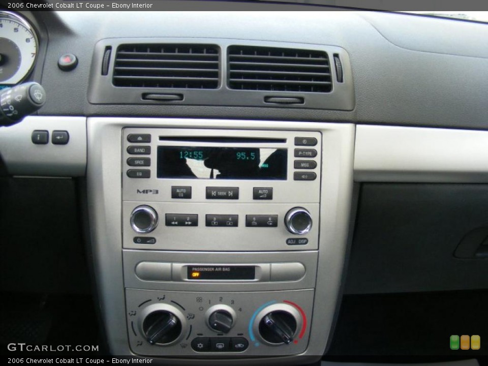 Ebony Interior Controls for the 2006 Chevrolet Cobalt LT Coupe #41458239