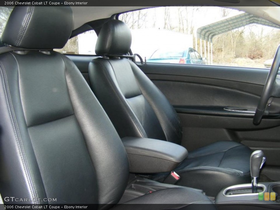 Ebony Interior Photo for the 2006 Chevrolet Cobalt LT Coupe #41458307