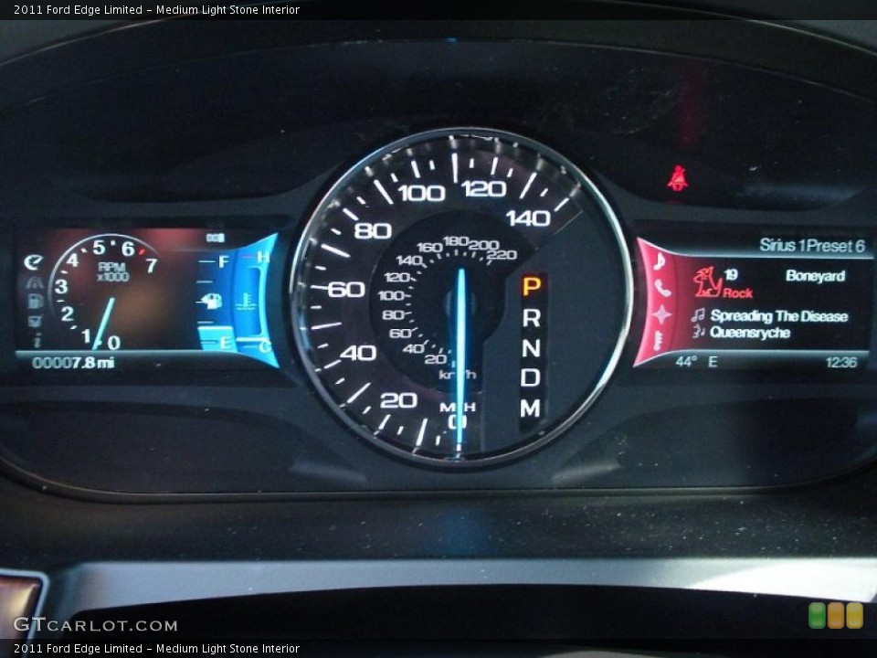 Medium Light Stone Interior Gauges for the 2011 Ford Edge Limited #41461798