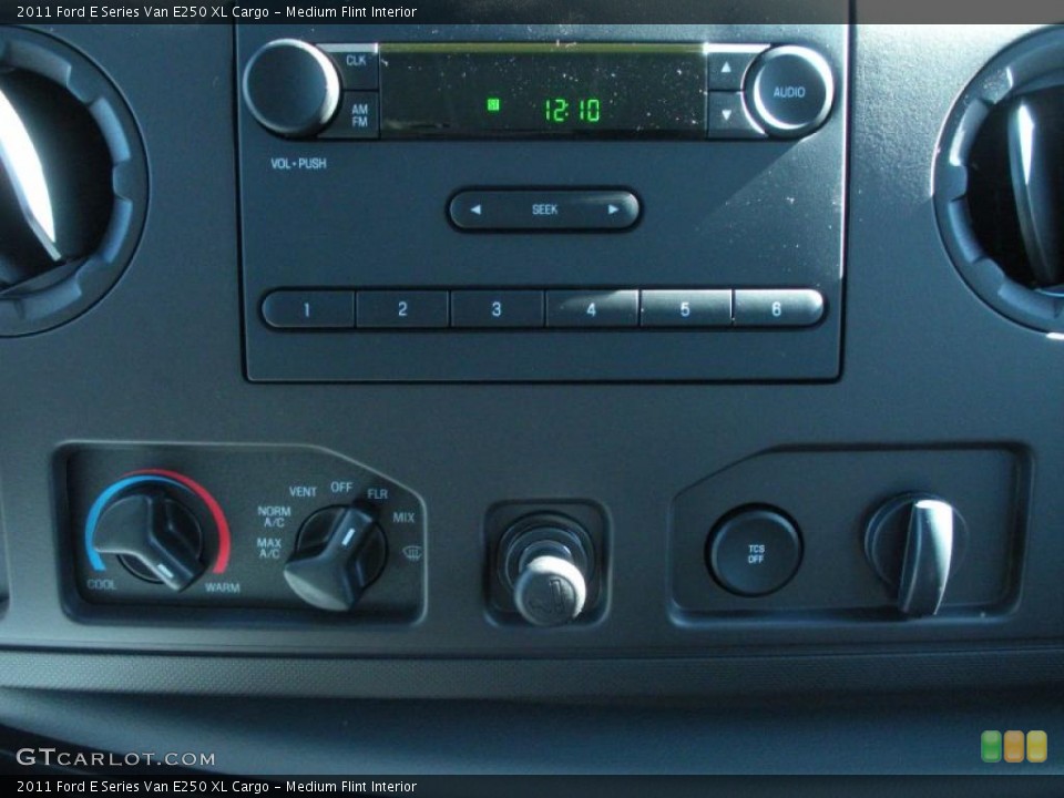 Medium Flint Interior Controls for the 2011 Ford E Series Van E250 XL Cargo #41462018