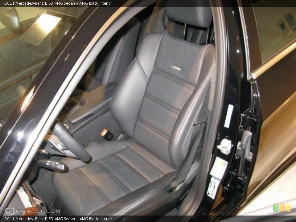 AMG Black Interior Photo for the 2011 Mercedes-Benz E 63 AMG Sedan #41462042