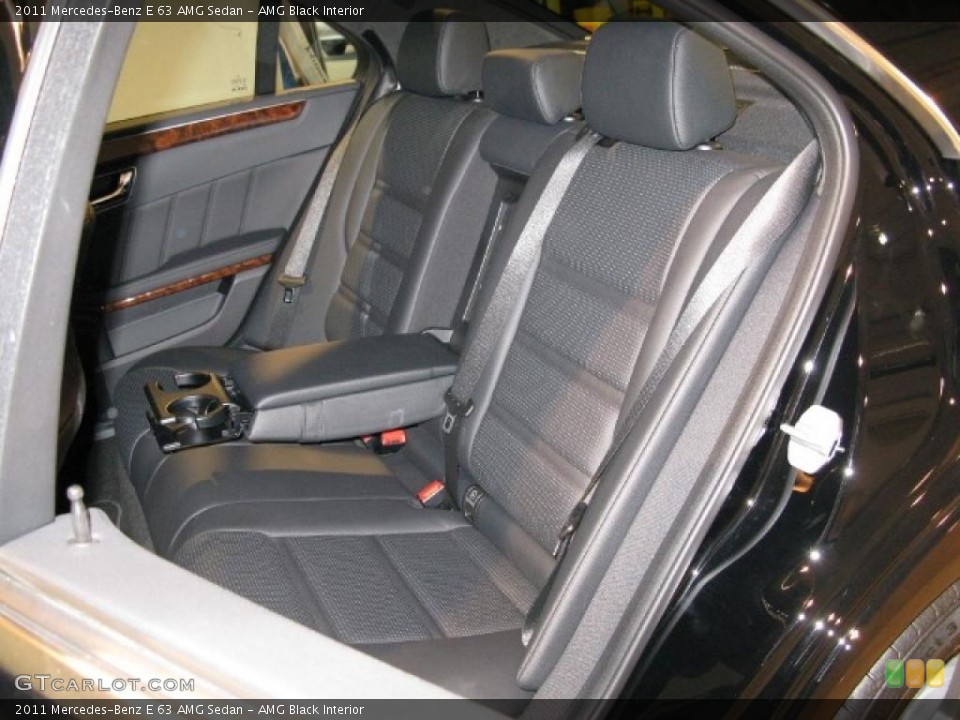 AMG Black Interior Photo for the 2011 Mercedes-Benz E 63 AMG Sedan #41462266
