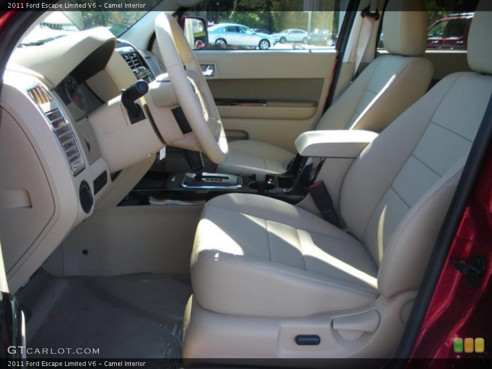 Camel Interior Photo for the 2011 Ford Escape Limited V6 #41462718