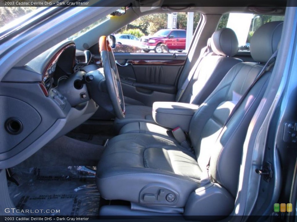 Dark Gray Interior Photo for the 2003 Cadillac DeVille DHS #41463478