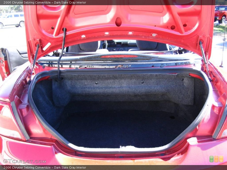 Dark Slate Gray Interior Trunk for the 2006 Chrysler Sebring Convertible #41464002