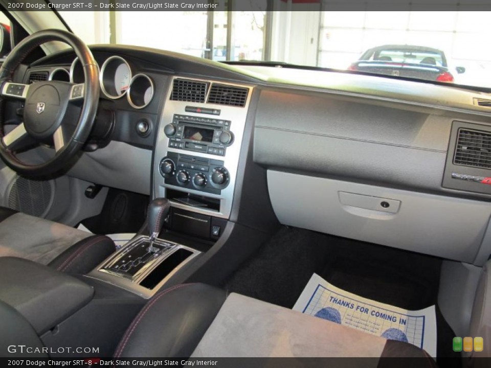 Dark Slate Gray/Light Slate Gray Interior Dashboard for the 2007 Dodge Charger SRT-8 #41464898