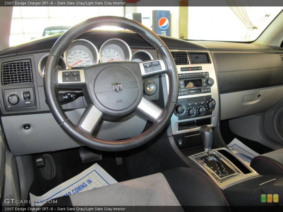Dark Slate Gray/Light Slate Gray Interior Dashboard for the 2007 Dodge Charger SRT-8 #41464946