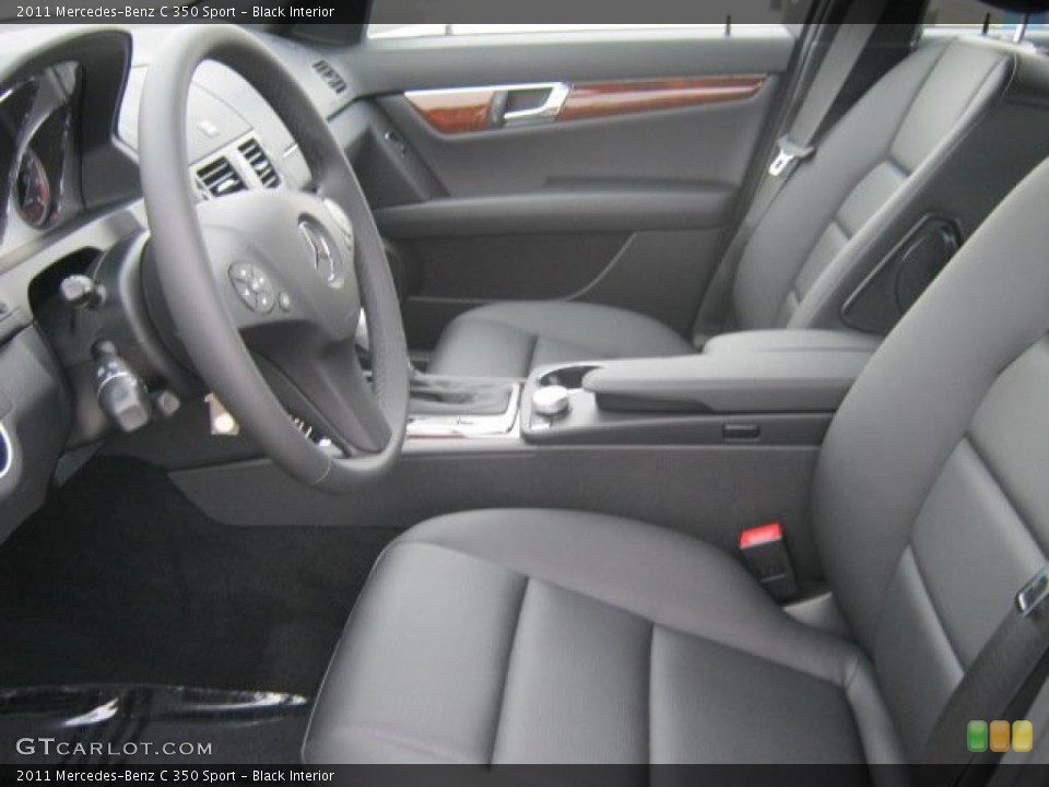 Black Interior Photo for the 2011 Mercedes-Benz C 350 Sport #41465038