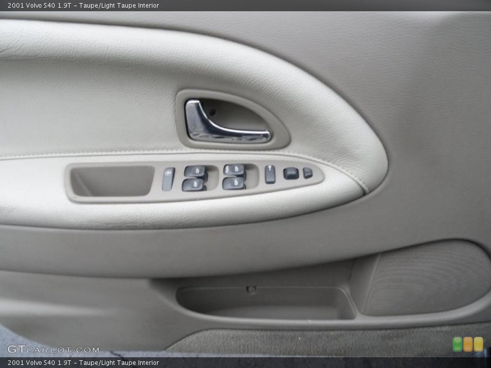 Taupe/Light Taupe Interior Door Panel for the 2001 Volvo S40 1.9T #41465950