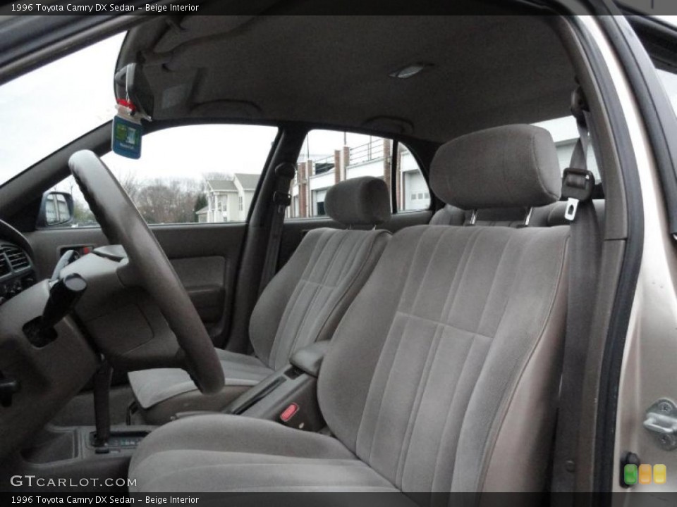 Beige Interior Photo for the 1996 Toyota Camry DX Sedan #41466218