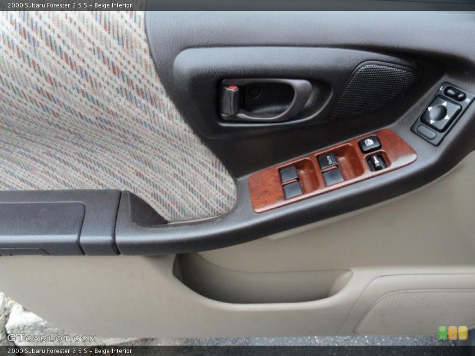 Beige Interior Door Panel for the 2000 Subaru Forester 2.5 S #41466690