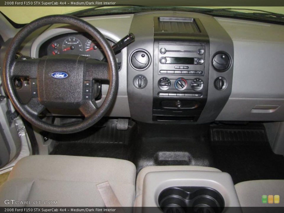 Medium/Dark Flint Interior Dashboard for the 2008 Ford F150 STX SuperCab 4x4 #41467465