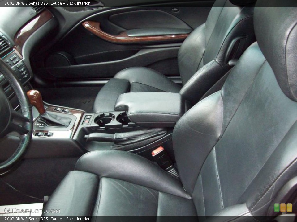 Black Interior Photo for the 2002 BMW 3 Series 325i Coupe #41467937