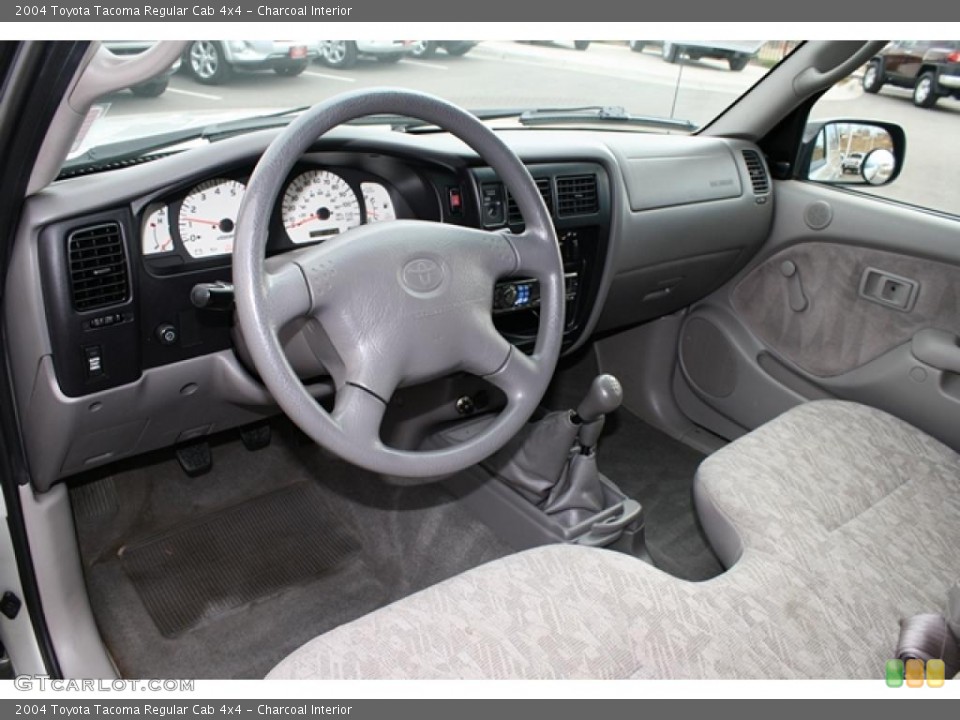 Charcoal Interior Prime Interior for the 2004 Toyota Tacoma Regular Cab 4x4 #41468607