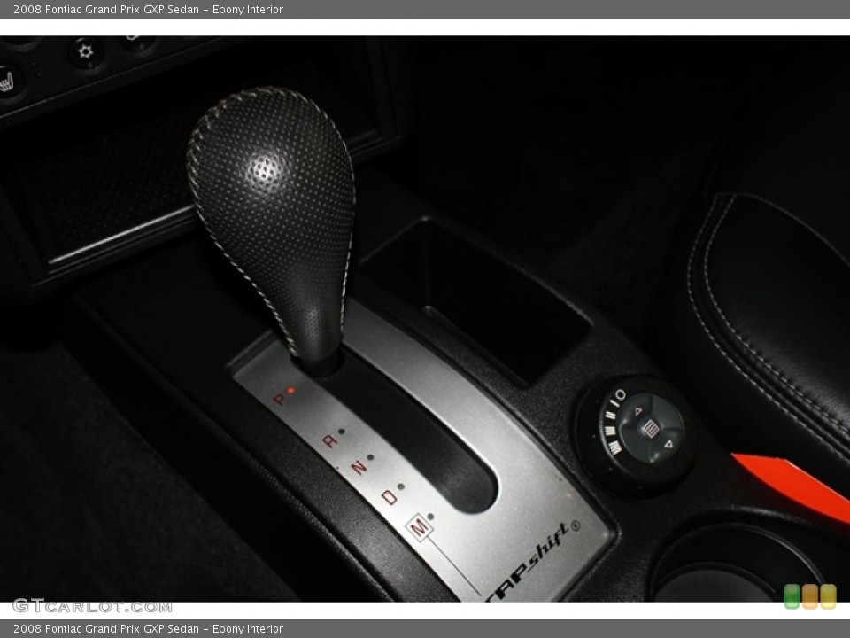 Ebony Interior Transmission for the 2008 Pontiac Grand Prix GXP Sedan #41470327