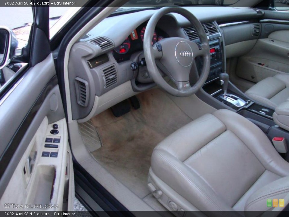 Ecru Interior Prime Interior for the 2002 Audi S8 4.2 quattro #41471343