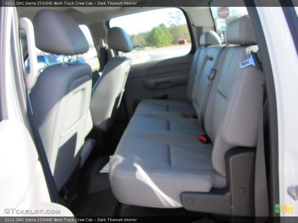 Dark Titanium Interior Photo for the 2011 GMC Sierra 2500HD Work Truck Crew Cab #41471519