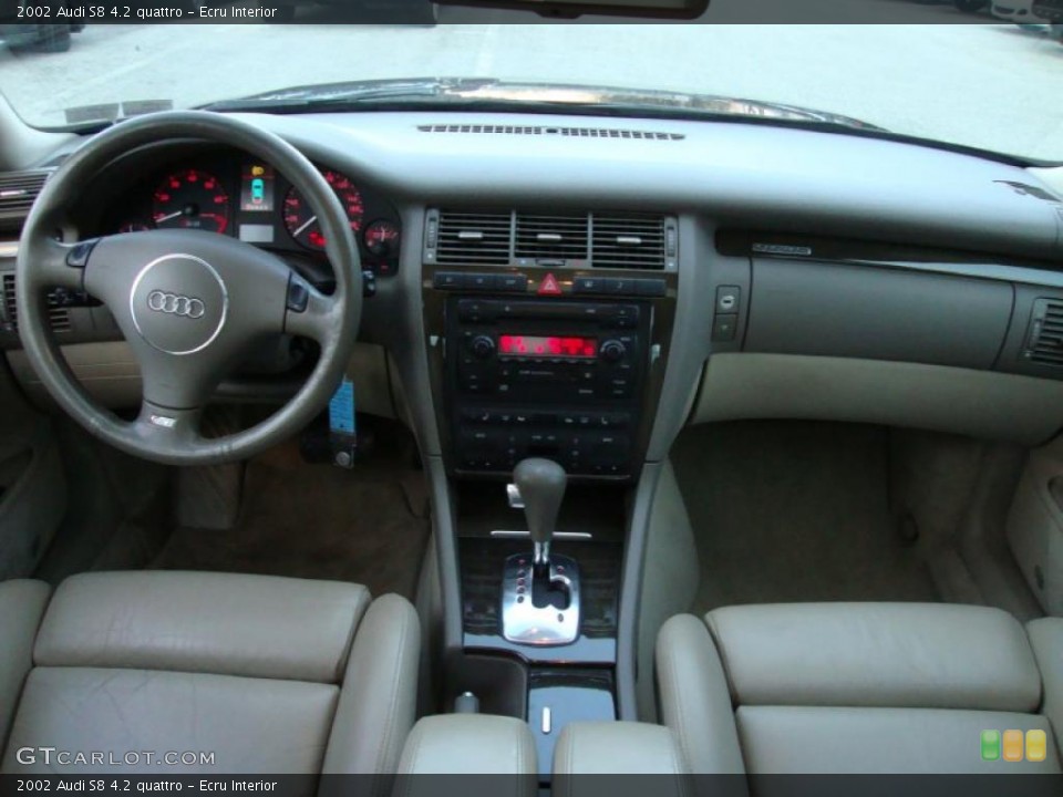 Ecru 2002 Audi S8 Interiors