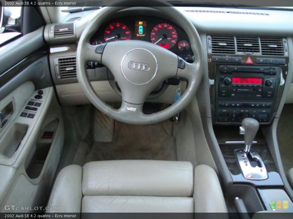 Ecru Interior Dashboard for the 2002 Audi S8 4.2 quattro #41471615