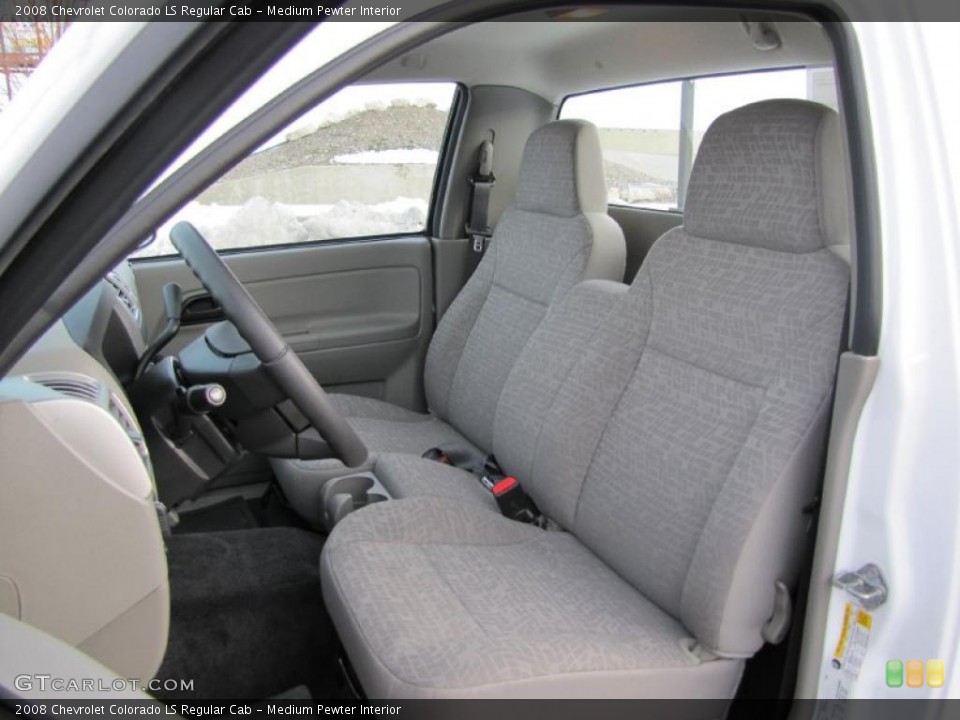 Medium Pewter Interior Photo for the 2008 Chevrolet Colorado LS Regular Cab #41475459