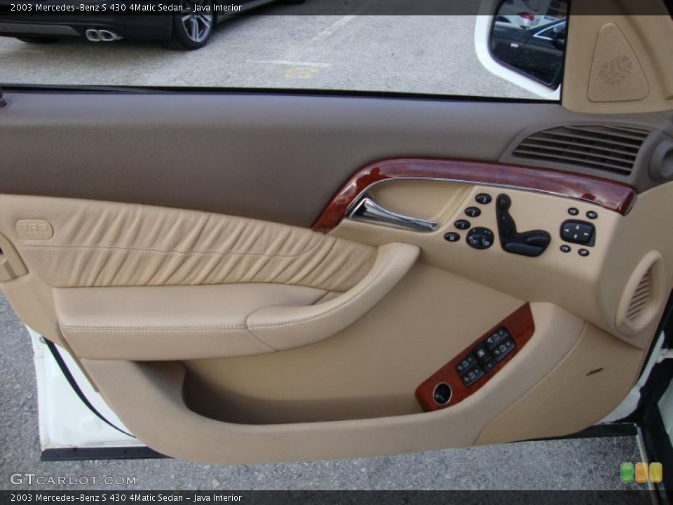 Java Interior Door Panel for the 2003 Mercedes-Benz S 430 4Matic Sedan #41476267