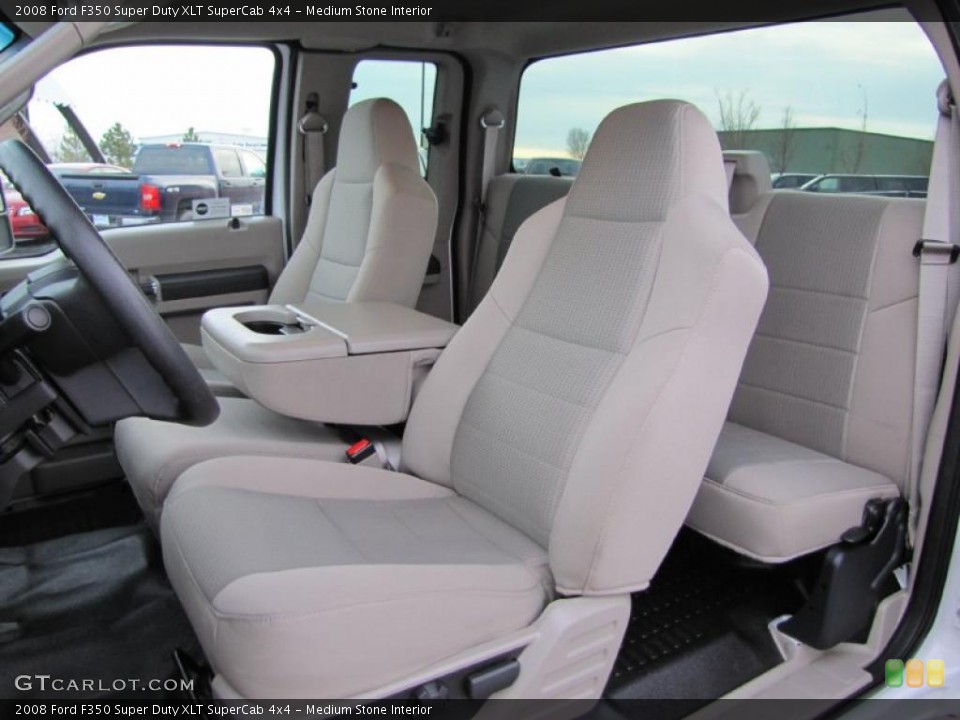 Medium Stone Interior Photo for the 2008 Ford F350 Super Duty XLT SuperCab 4x4 #41476271