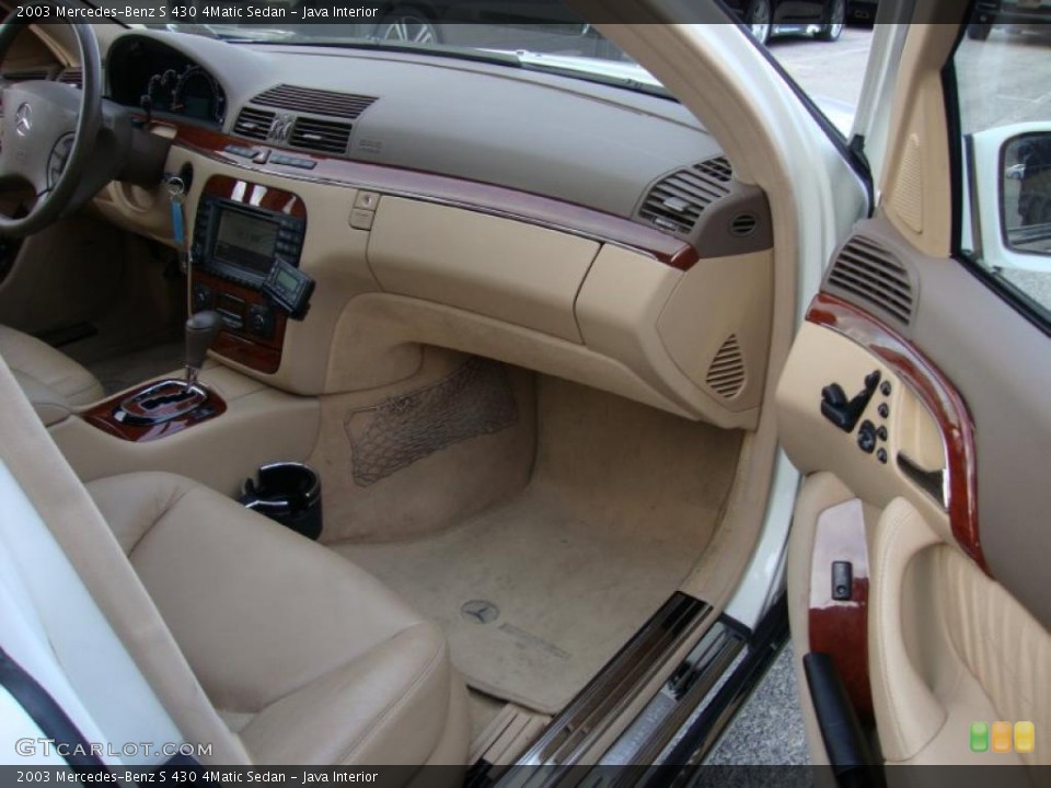 Java Interior Photo for the 2003 Mercedes-Benz S 430 4Matic Sedan #41476347