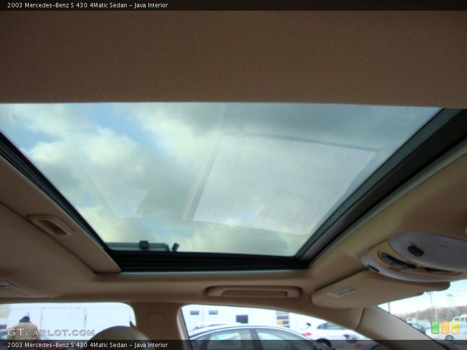 Java Interior Sunroof for the 2003 Mercedes-Benz S 430 4Matic Sedan #41476415