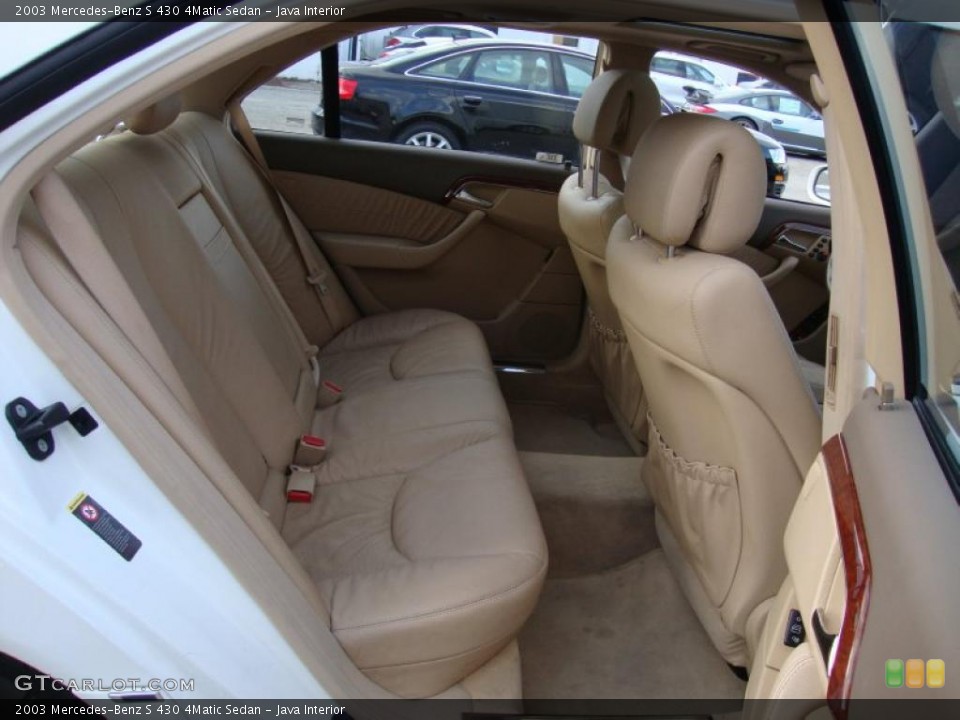 Java Interior Photo for the 2003 Mercedes-Benz S 430 4Matic Sedan #41476431