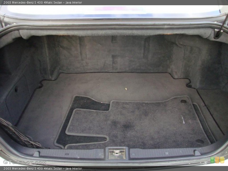Java Interior Trunk for the 2003 Mercedes-Benz S 430 4Matic Sedan #41476463