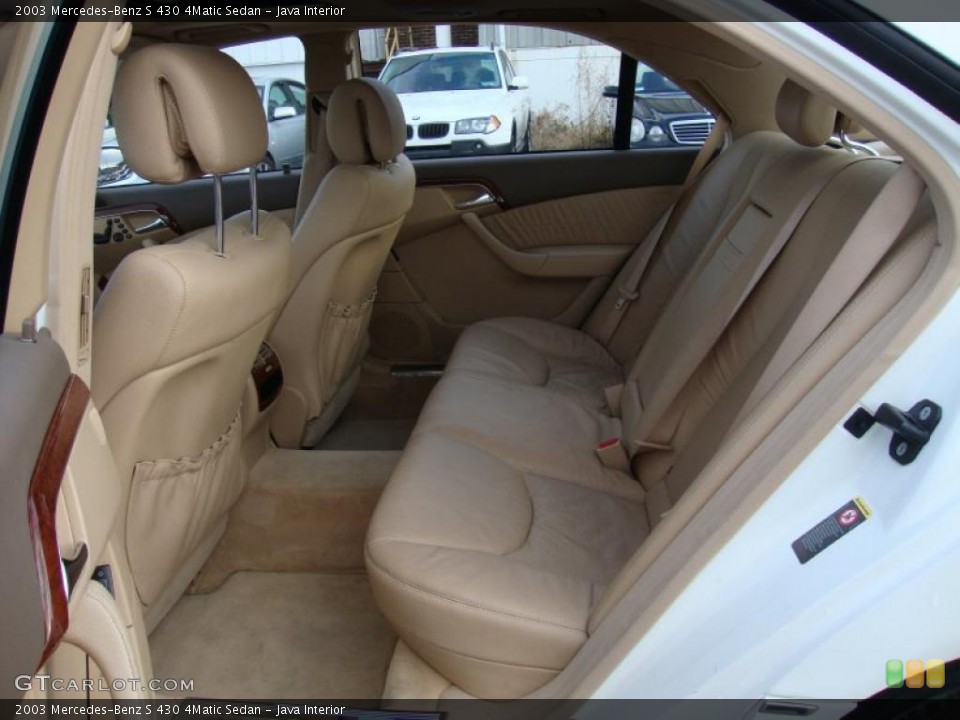 Java Interior Photo for the 2003 Mercedes-Benz S 430 4Matic Sedan #41476479