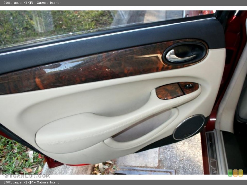 Oatmeal Interior Door Panel for the 2001 Jaguar XJ XJR #41476783