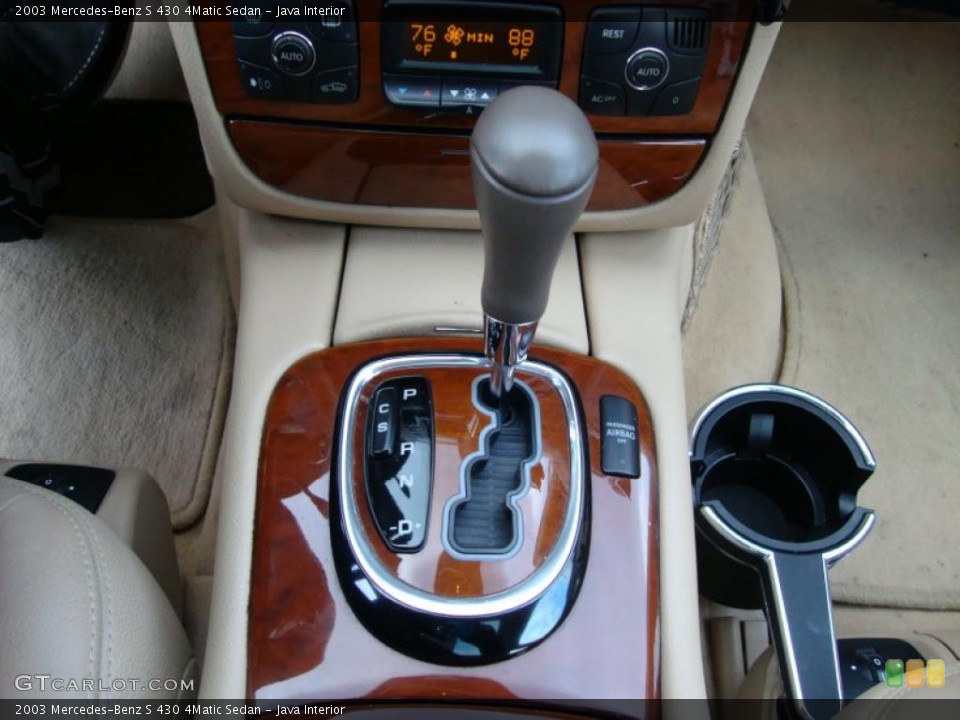 Java Interior Transmission for the 2003 Mercedes-Benz S 430 4Matic Sedan #41476855