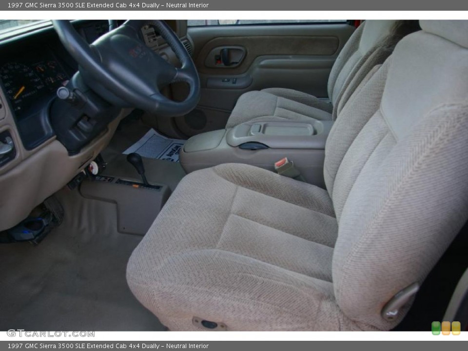 Neutral Interior Photo for the 1997 GMC Sierra 3500 SLE Extended Cab 4x4 Dually #41478183