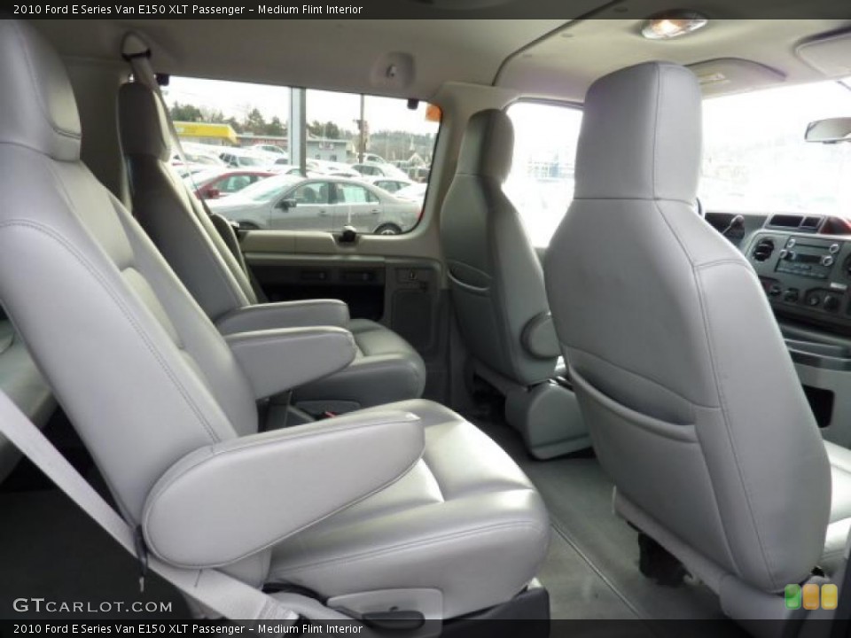 Medium Flint Interior Photo for the 2010 Ford E Series Van E150 XLT Passenger #41479391