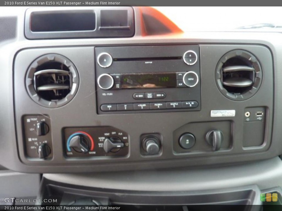 Medium Flint Interior Controls for the 2010 Ford E Series Van E150 XLT Passenger #41479439