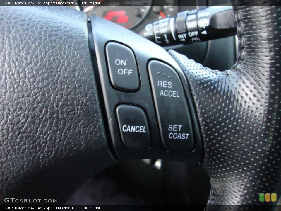 Black Interior Controls for the 2005 Mazda MAZDA6 s Sport Hatchback #41480559